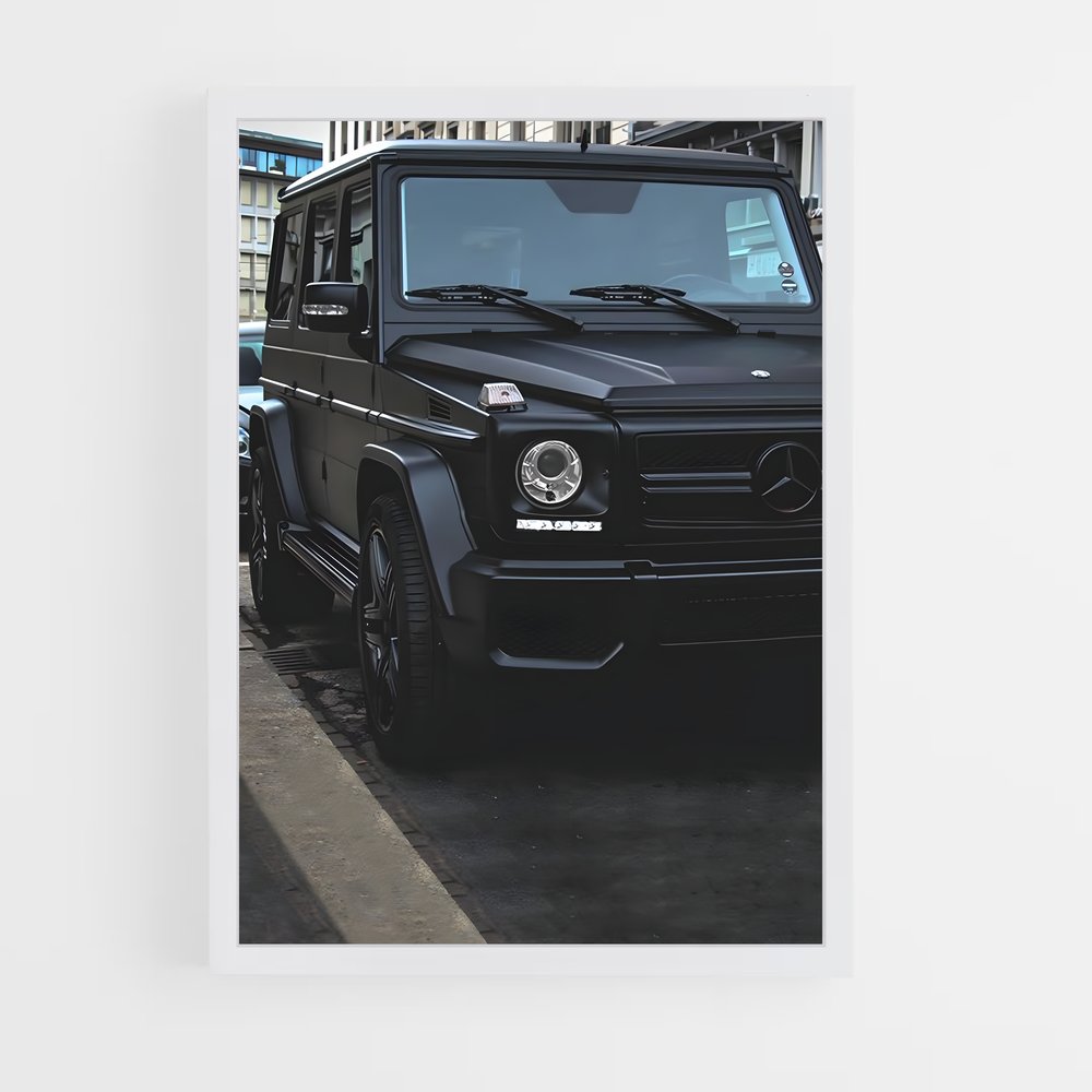 Poster Black Panther G63 – affiche Mercedes (vue 3)